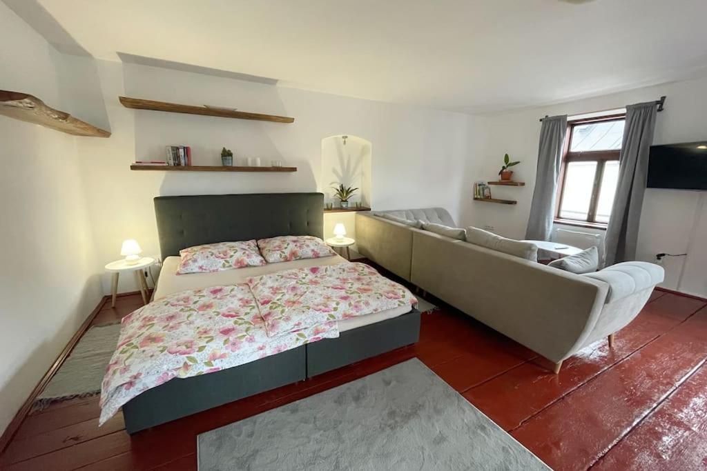 Apartman U Spinaru Třešť Exteriör bild