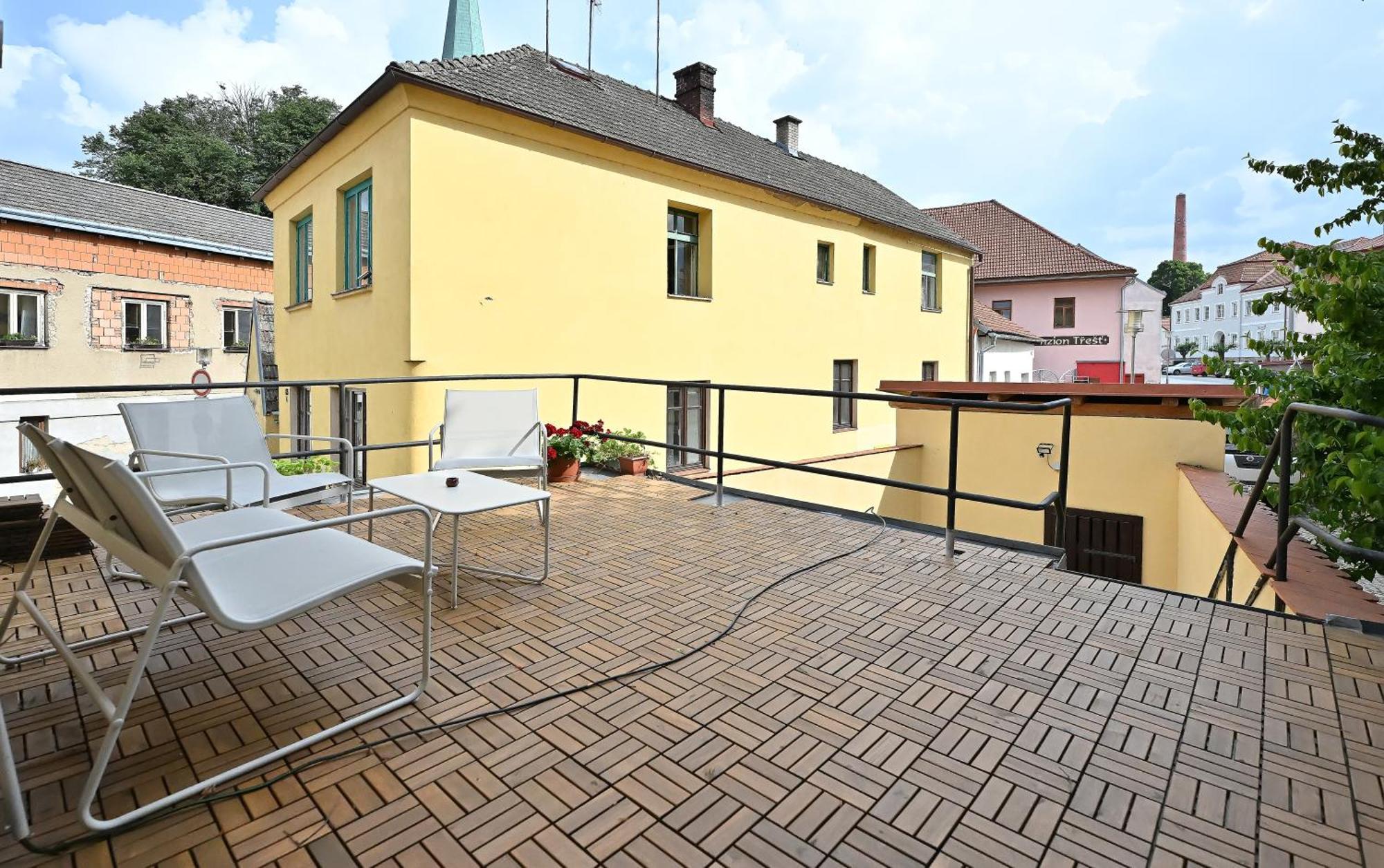 Apartman U Spinaru Třešť Exteriör bild